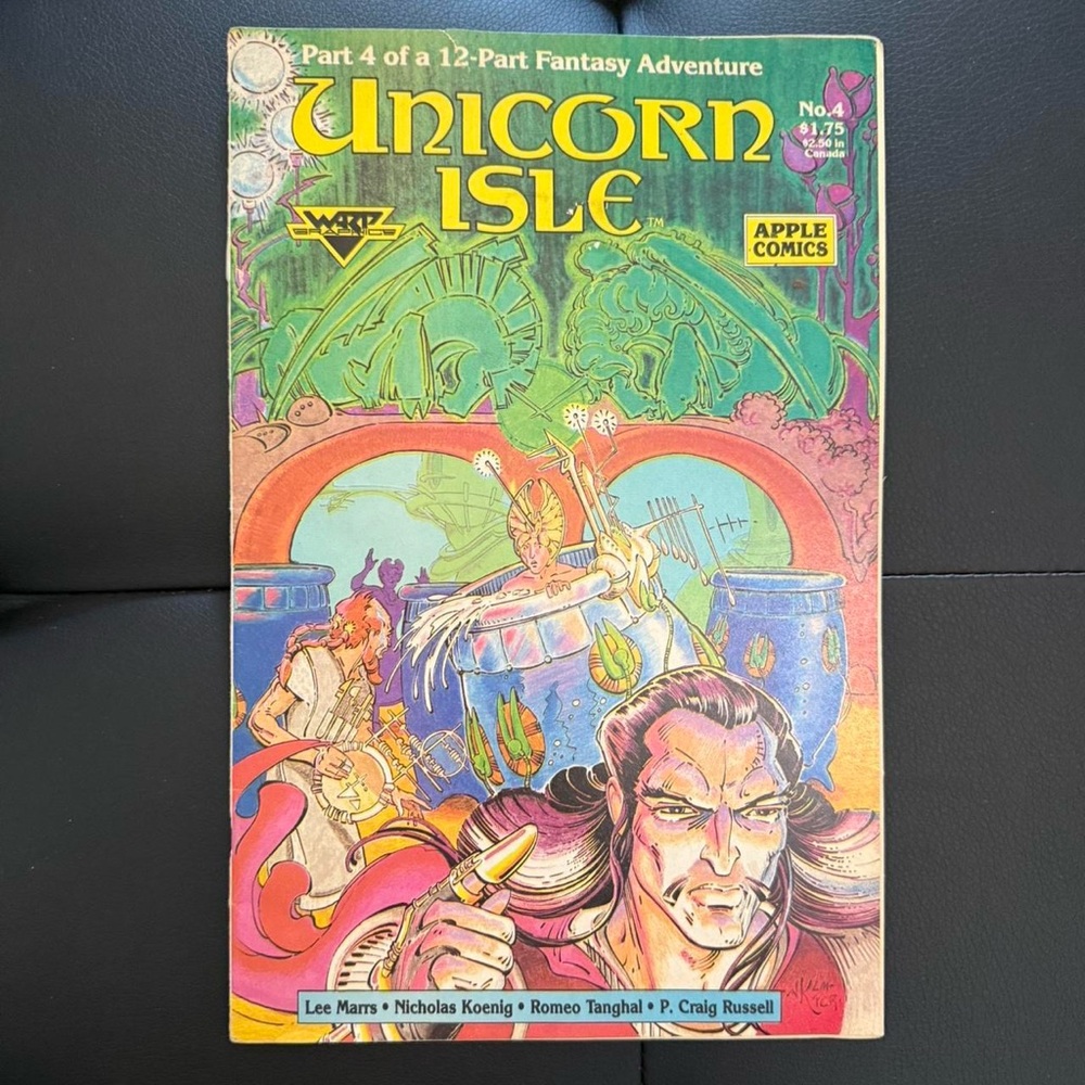Unicorn Isle #4 (Apple Press March 1987)